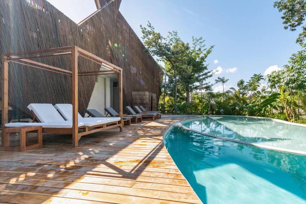 Exclusive Studio In A Gated Community By Casa Paraiso Tulum Kültér fotó